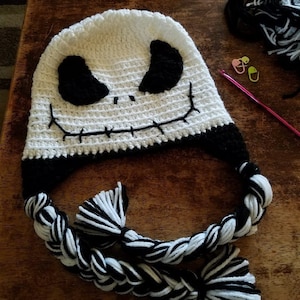 Jack Skellington inspired Beanie