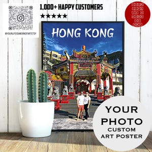 Your Photos As Custom Vintage Travel Posters