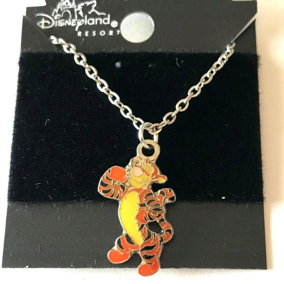 Vintage Disney Tigger Necklace Pendant Winnie The… - image 1