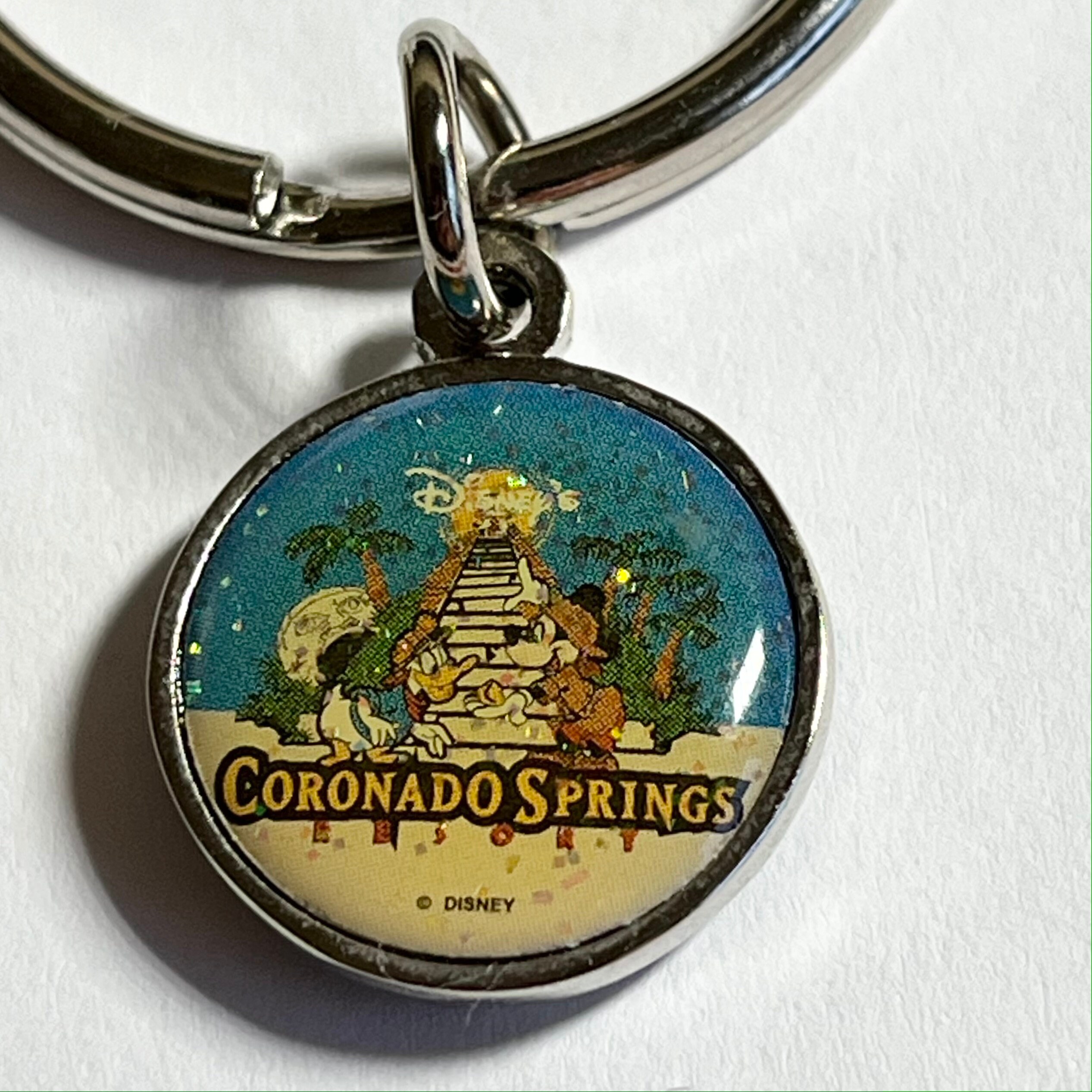Vintage Disney Coronado Springs Resort Disney Hotel Keychain Keyring ...