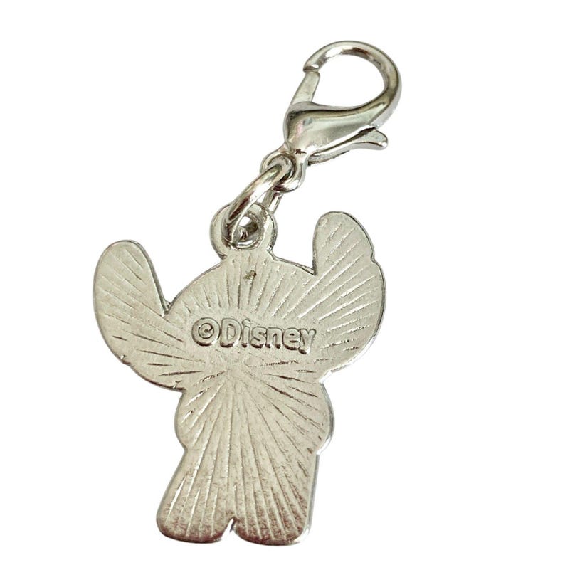 Vintage Disney Lilo & Stitch Zipper Pull Bag Clip On Charm Aulani Ice Cream Cone Snacks image 2