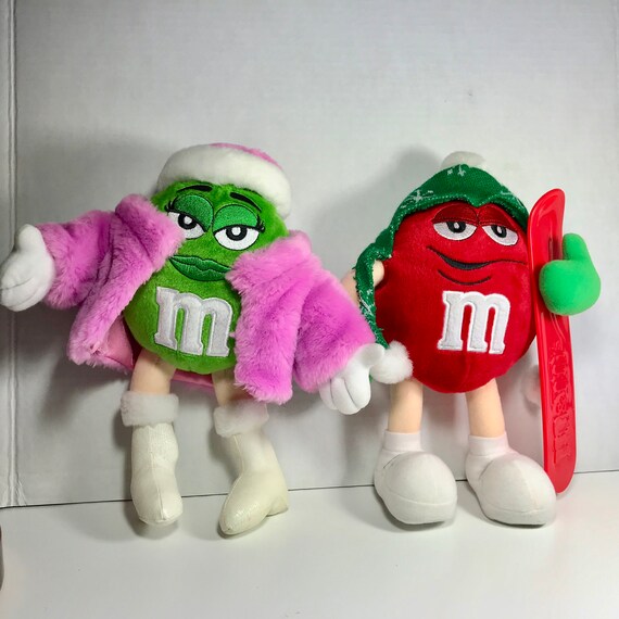 m and m plush