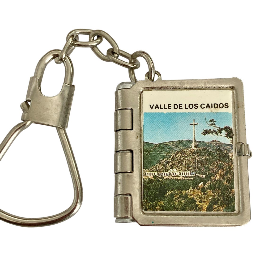 Vintage Valle De Los Caidos Keychain Purse Charm Souvenir Spain ...