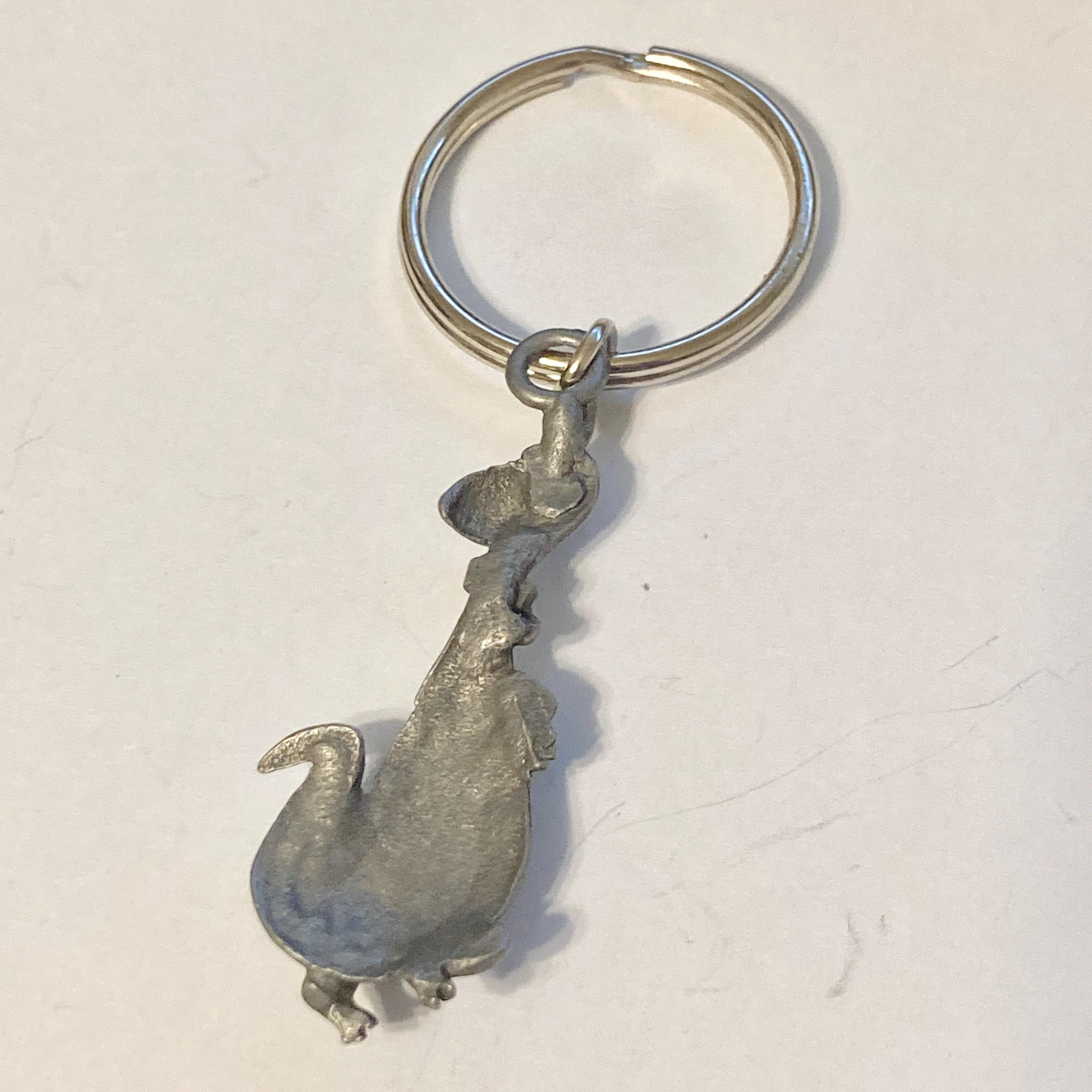 Porte-clés Dino Des Pierrafeu (Flintstones) - Looney Tunes / Warner Bros - Vintage Années 2000