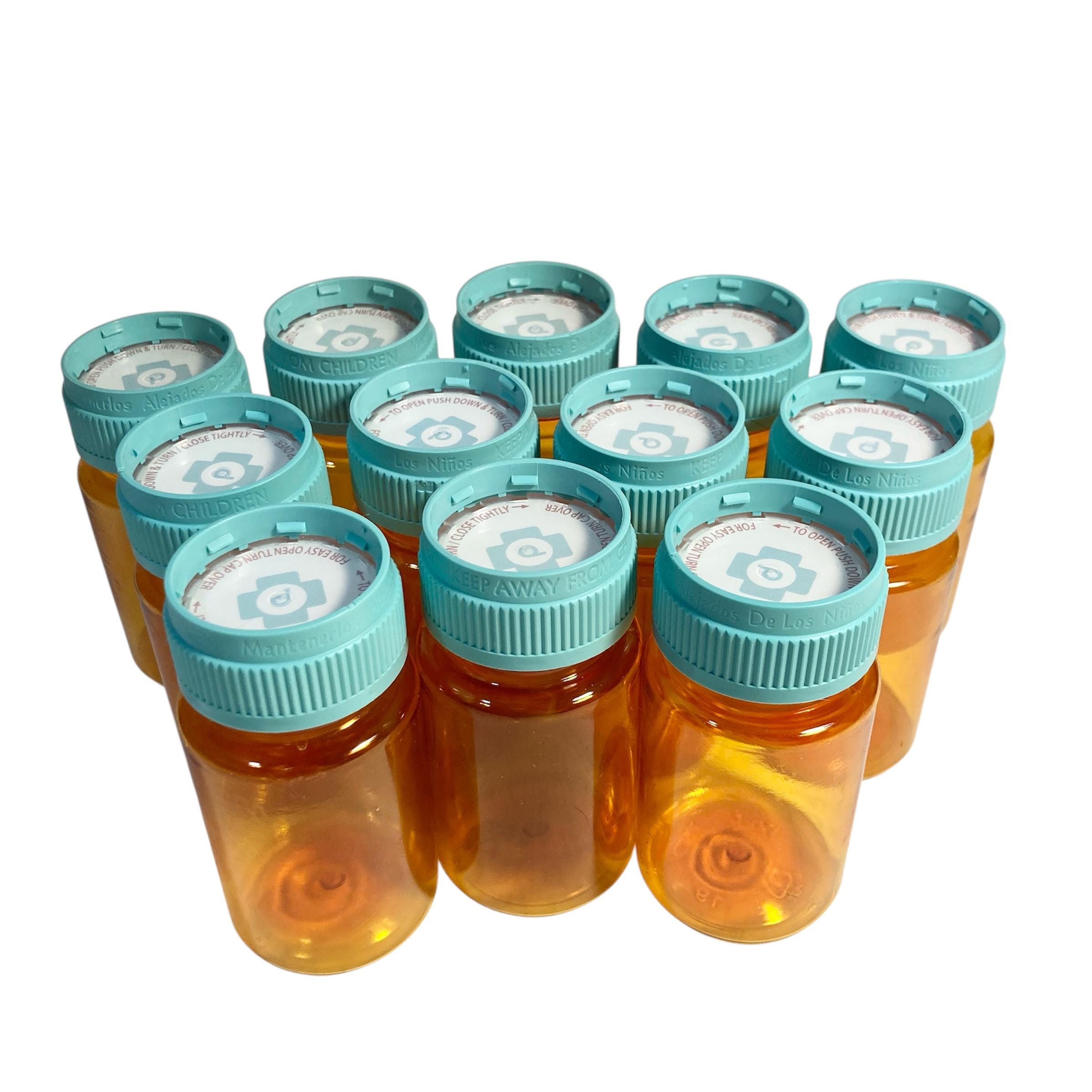 Empty Used Amber Medicine Bottle Lot 12 Medium Plastic Bottles Publix  Pharmacy Craft Storage Crafting Supplies Bead Storage 120cc - Etsy