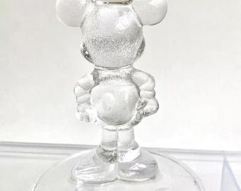 Vtg Mickey Mouse Disney World Castle Wine Glass Goblet BARBARA Name Inscribed Personalized