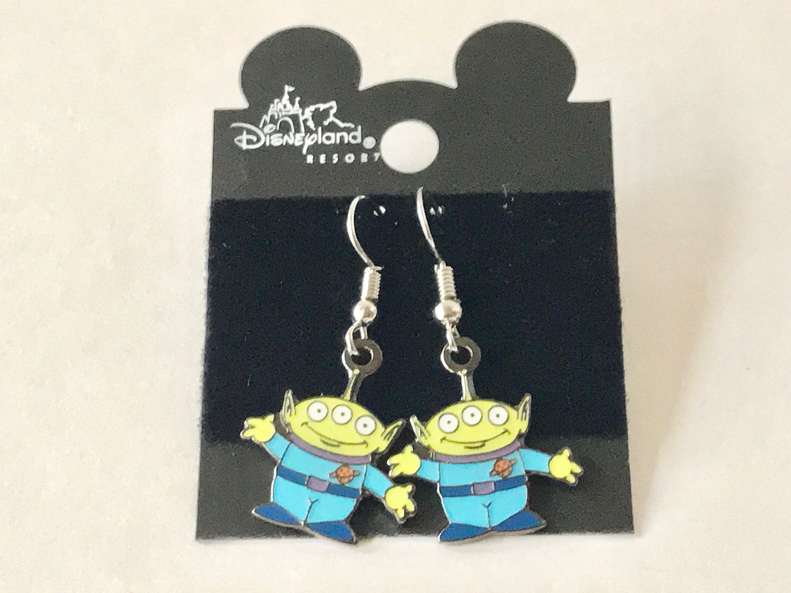 Vintage Disney Pixar Aliens Earrings Toy Story Little Green Etsy