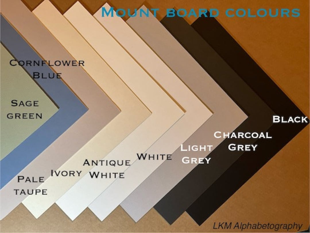 Made to Measure Mount, for Picture Framing. Hand-cut and Custom Made to ...