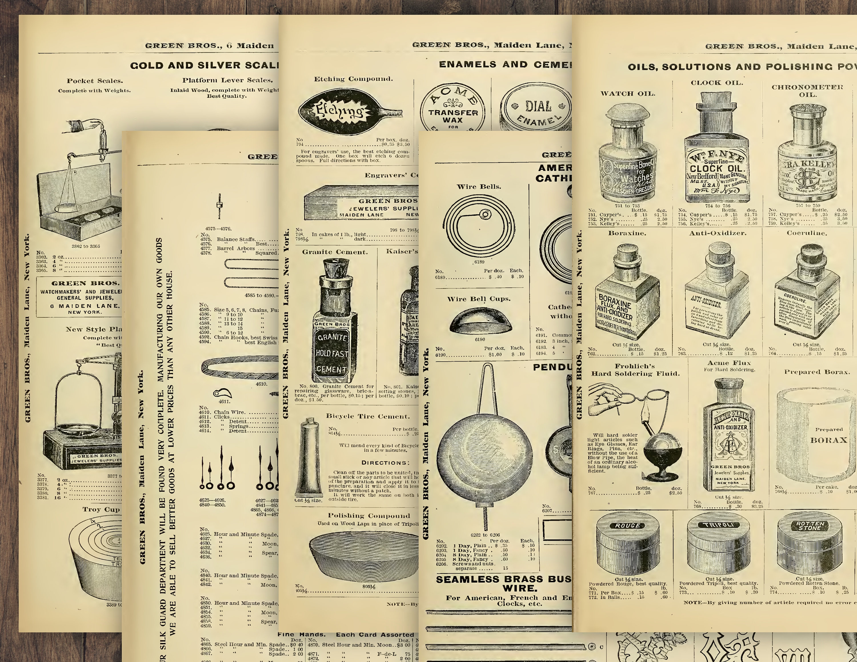 Vintage Catalogue Pages | 25 Pc | Printable Antique Junk