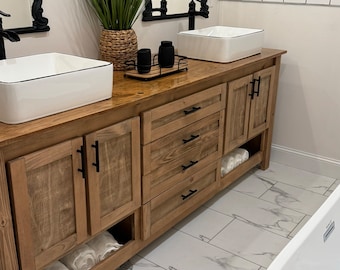 Bathroom Vanity With Cubbies