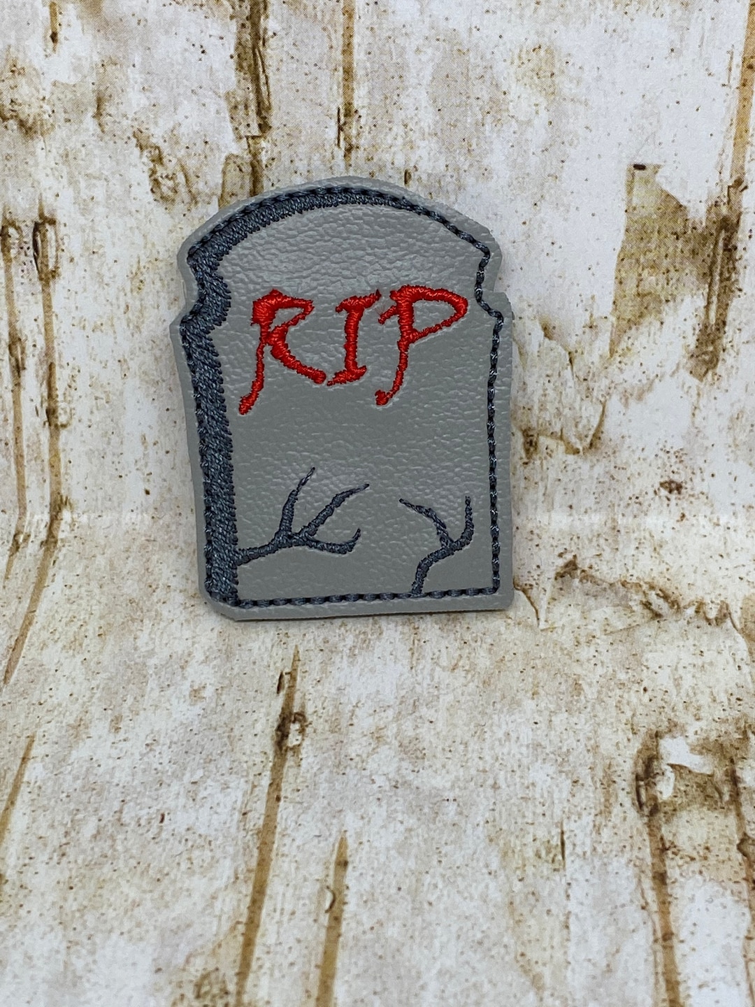 RIP Headstone Feltie Uncut - Etsy