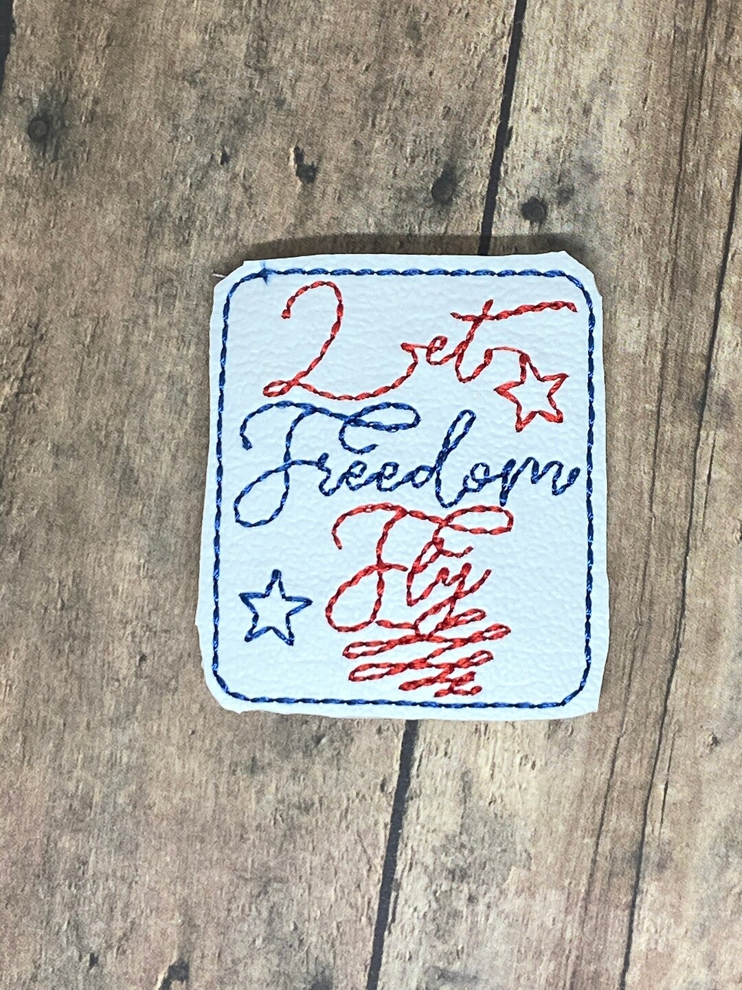 Let Freedom Fly Feltie UNCUT - Etsy