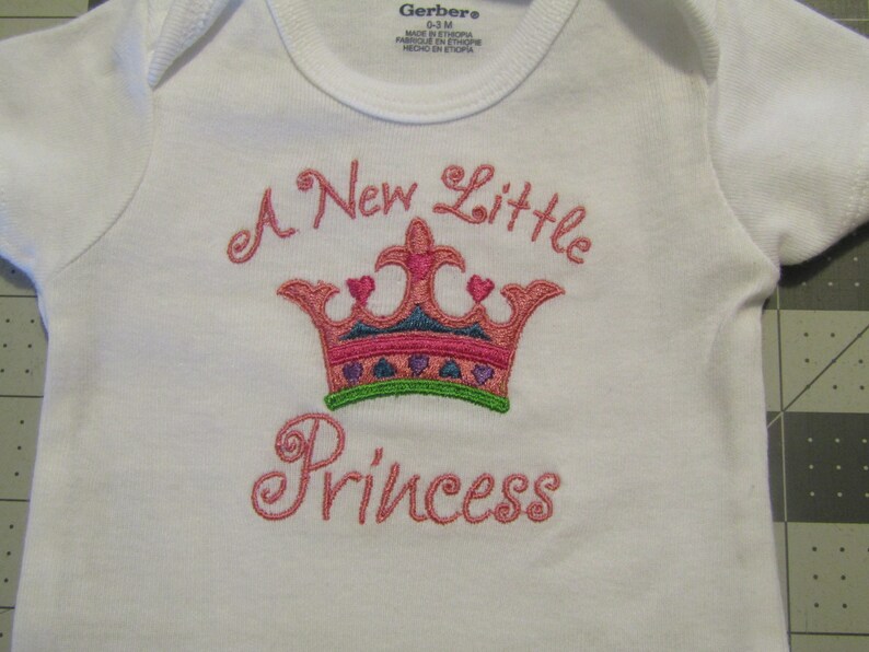 A New Little Princess Onesie