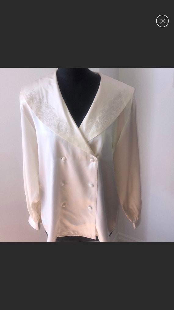 Marc Allan silk blouse