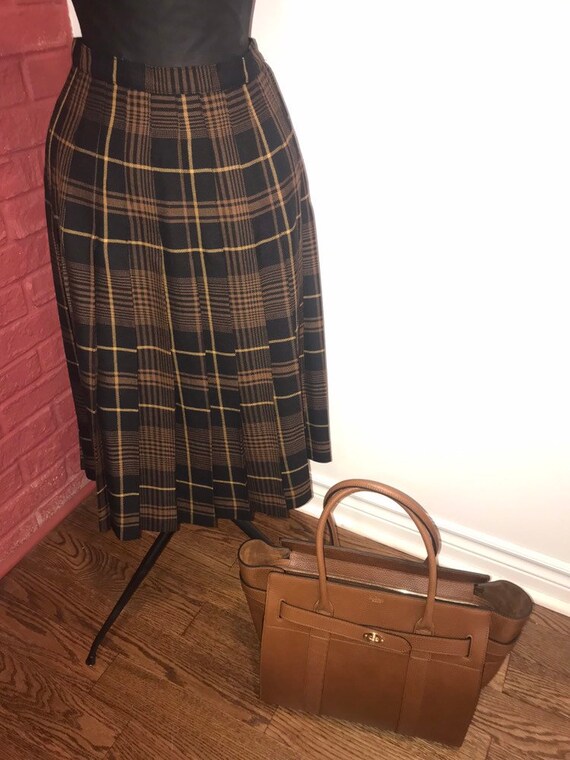 Vintage Pleated Skirt