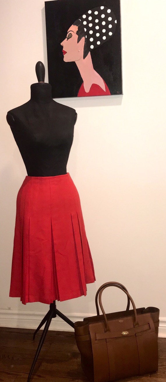 Vintage Pleated Skirt