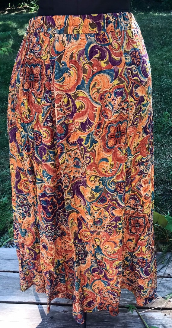 Vintage pleated skirt