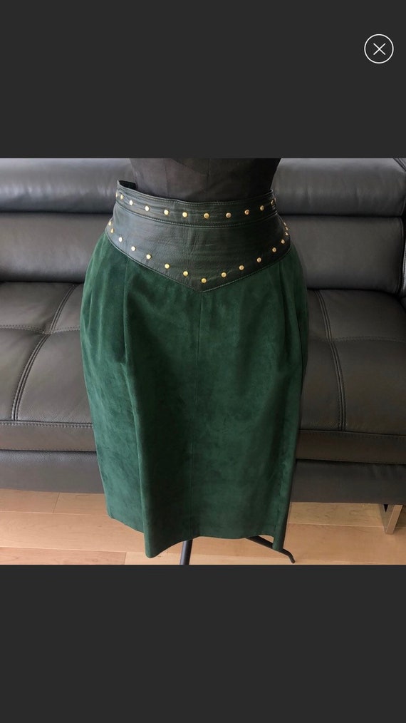 Danier leather skirt