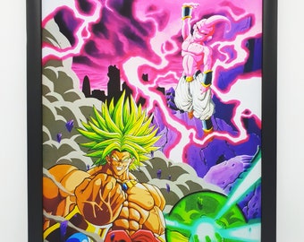 Broly Buu Impresión de Bellas Artes