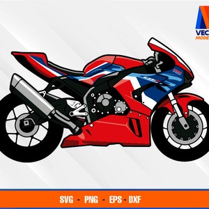 CBR1000RR-R Fireblade Sp Moto EPS - SVG - PNG - Dxf Vector Art - Cricut - Silhouette Cameo