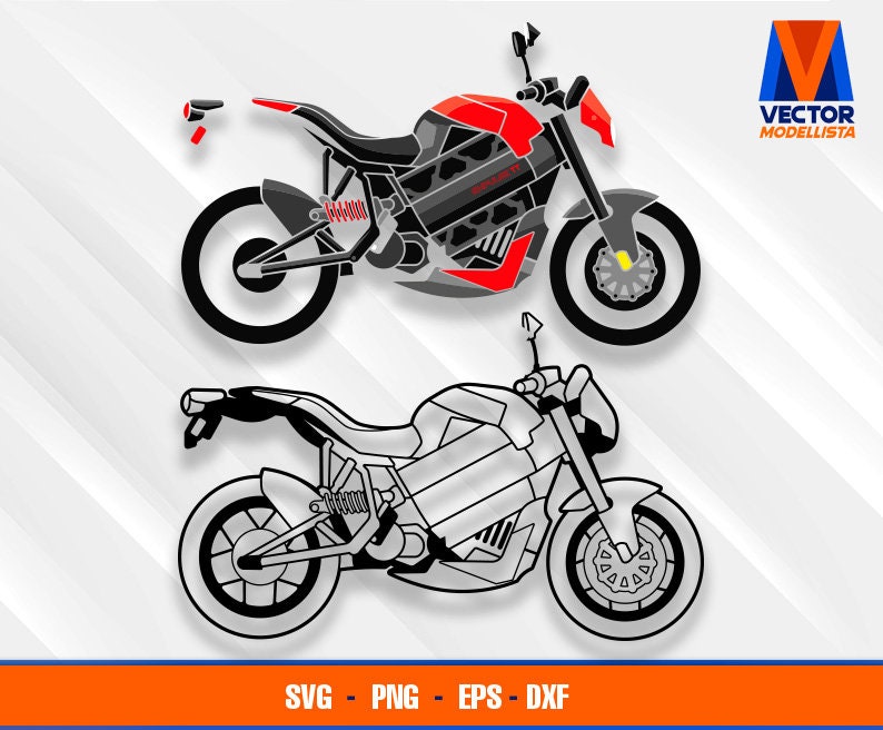 Victory Tt Motorcycle EPS SVG PNG Dxf Vector Art Cricut Silhouette ...