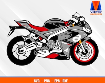 Rs 660 Motorcycle EPS - SVG - PNG - Dxf  Vector Art - Cricut - Silhouette Cameo