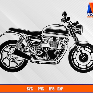 Triumph Speed Twin EPS - SVG - PNG - Dxf  Vector Art - Cricut - Silhouette Cameo