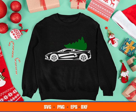Corvette christmas best sale sweater