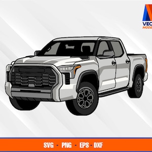 2024 Tundra Pickup - Car vector - Car Digital - Car svg - Tundra trd pro – Svg Eps Png - Cutting files