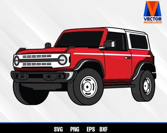 F bronco heritage - vector svg - Car Digital - suv svg - Heritage – Svg Eps Png - Cutting files
