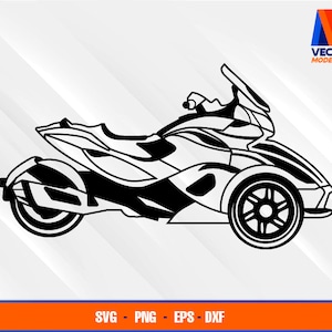Spyder St Motorcycle EPS - SVG - PNG - Dxf  Vector Art - Cricut - Silhouette Cameo