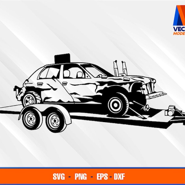 Demolition Derby Car Svg File - Etsy Australia