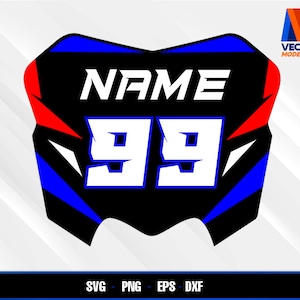 Racing Numbers SVG - EPS - PNG - Dxf  Vector Art - Cricut - Silhouette Cameo