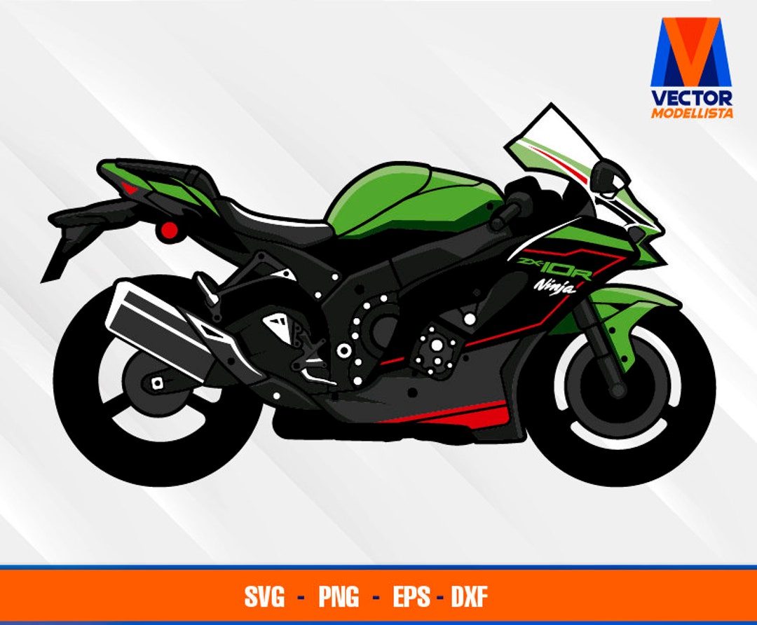 Ninja Zx 10R Motorcycle EPS - SVG - PNG - Dxf Vector Art Ninja Zx 10R Motorcycle EPS - SVG - PNG - Dxf Vector Art