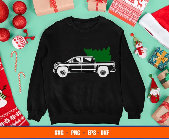 F-150 Pickup Pine Tree Ugly Christmas 