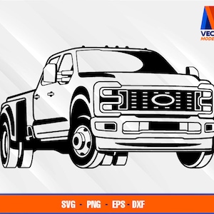 F450 2023 Pickup - Car vector - Car Digital - Car svg - F150 – Svg Eps Png - Cutting files