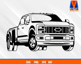 F450 2023 Pickup - Car vector - Car Digital - Car svg - F150 – Svg Eps Png - Cutting files