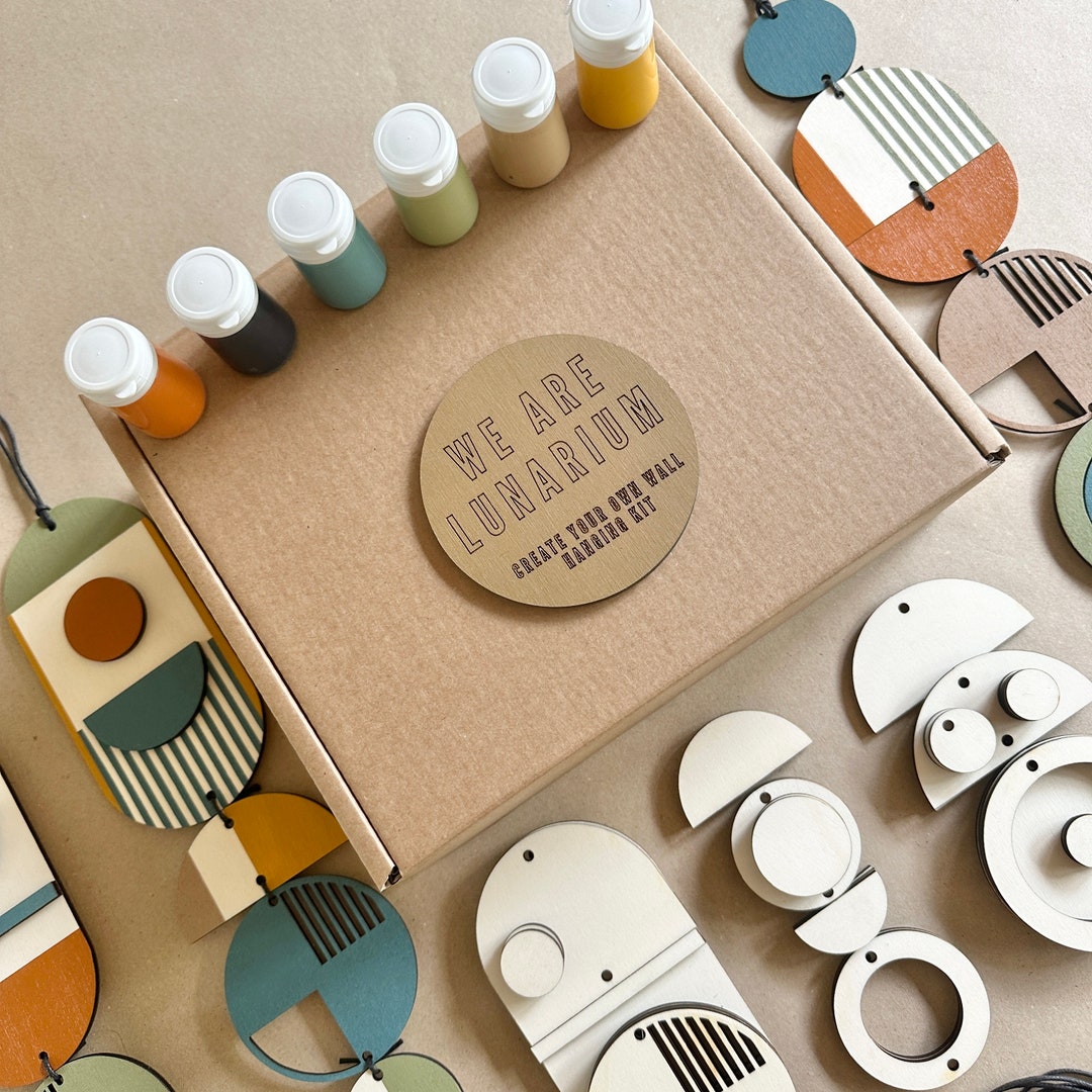 Create Your Own Wall Hangings Kit Make Your Own Art Gift DIY Wall