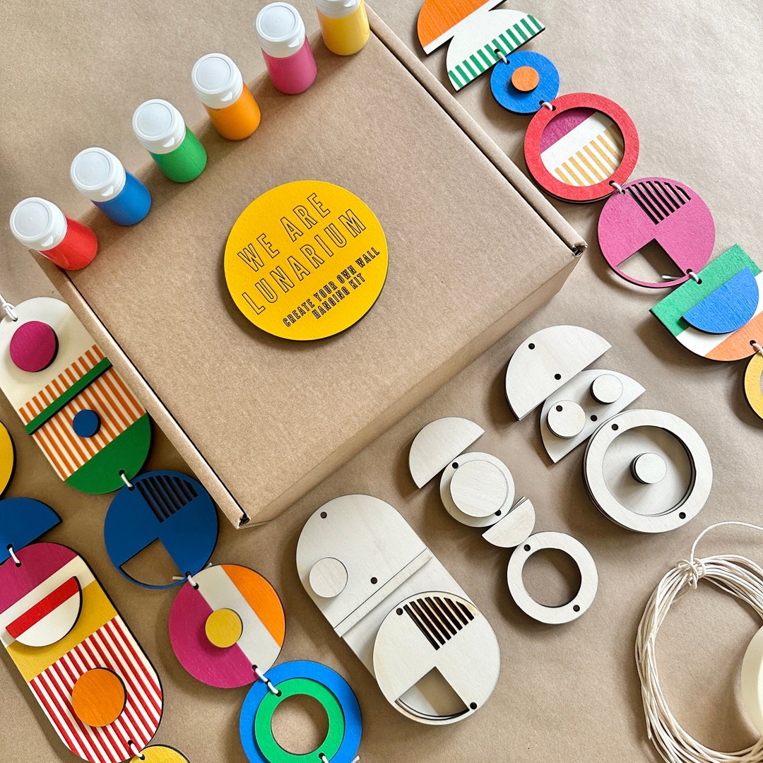 Create Your Own Wall Hangings Kit Make Your Own Art Gift DIY Wall