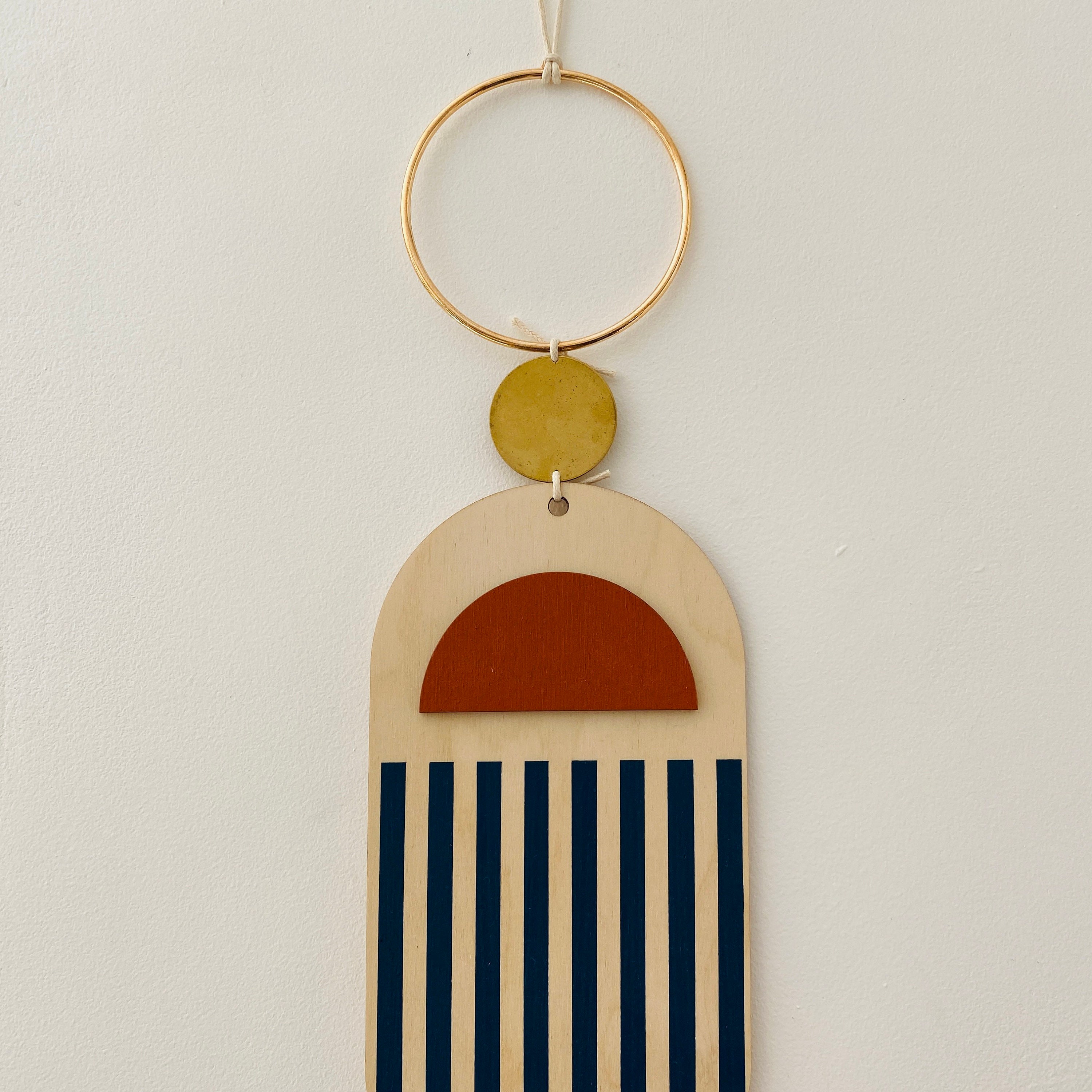 Small Wall Hanging Modern Wall Art Contemporary Home Decor Etsy