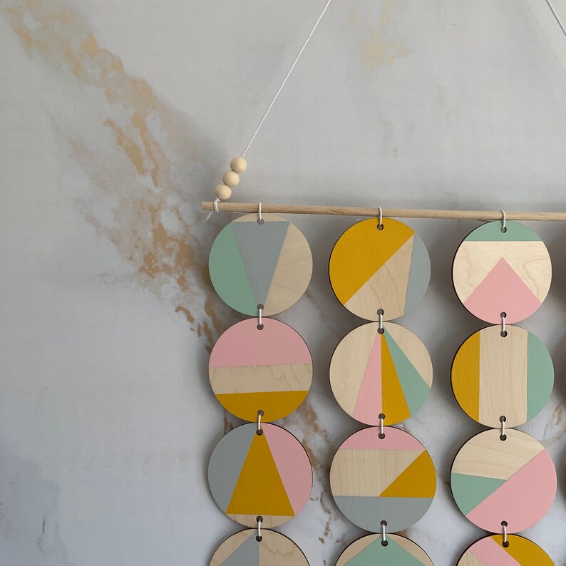 Light Grey Version Wall Hanging Large Wall Hanging | Etsy UK