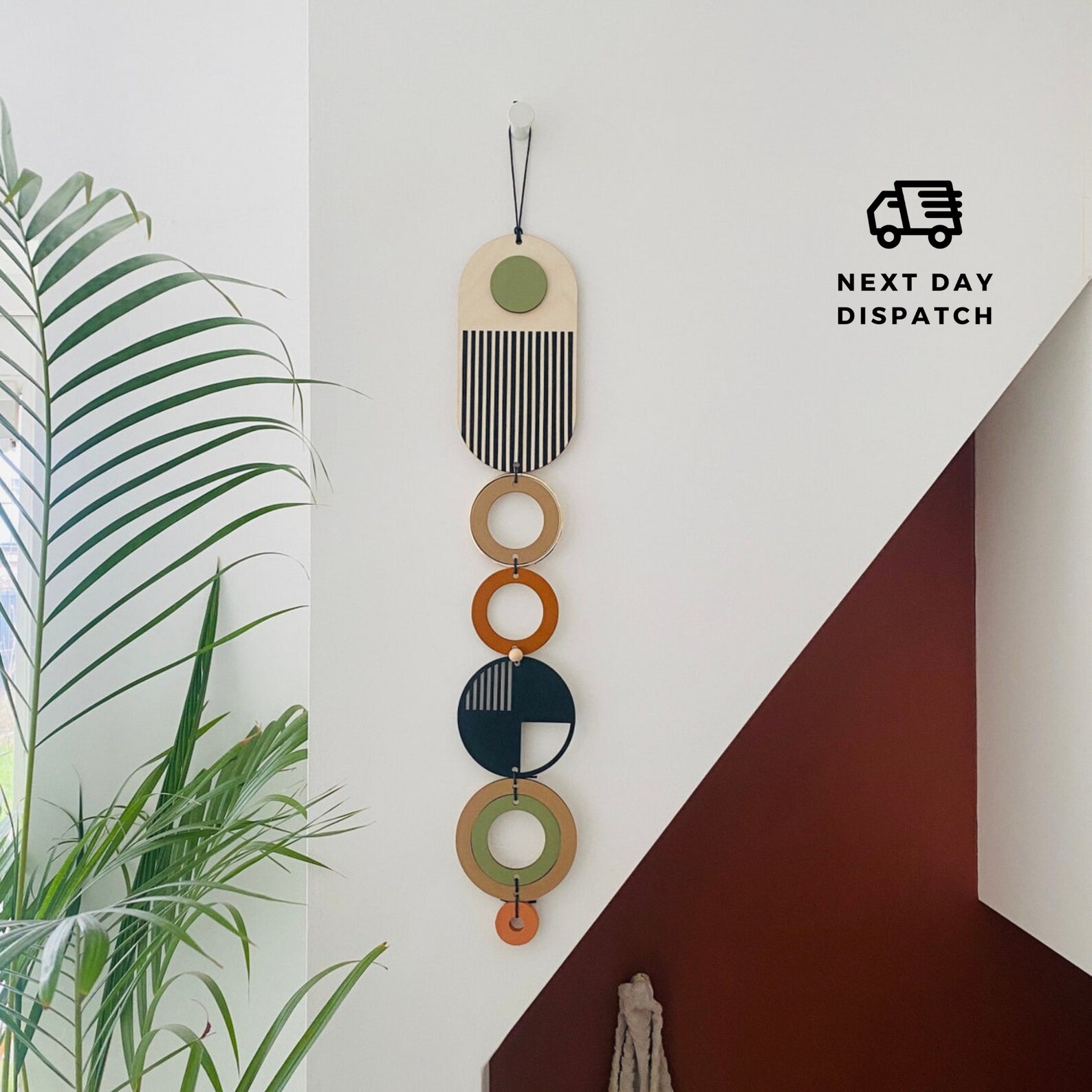 Image showcasing Modern Wall Art - Geometric Artwork - Minimal Home Decor - New Home ...