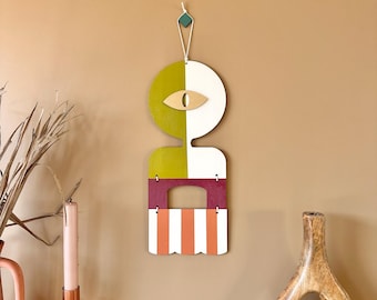 Abstracte wanddecoratie multiplex – Pop-art woondecoratie