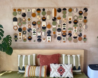 Giant Wall Art - Geometric Artwork - Minimal Home Decor