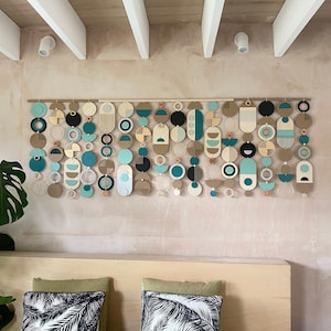 Giant Wall Art - Geometric Artwork - Minimal Home Decor - Large Home Decor - Large Centre Piece Art - Wall Tapestry - Large Tapestry