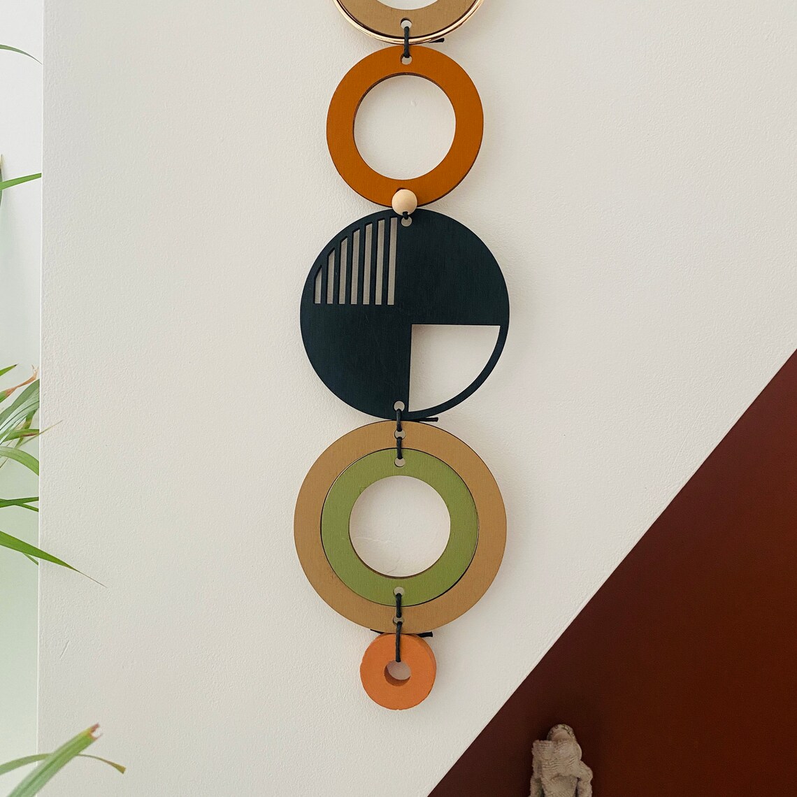 Image showcasing Modern Wall Art Geometric Artwork Minimal Home Decor New | Etsy