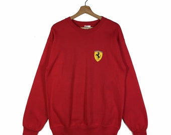 ferrari sweatshirt vintage