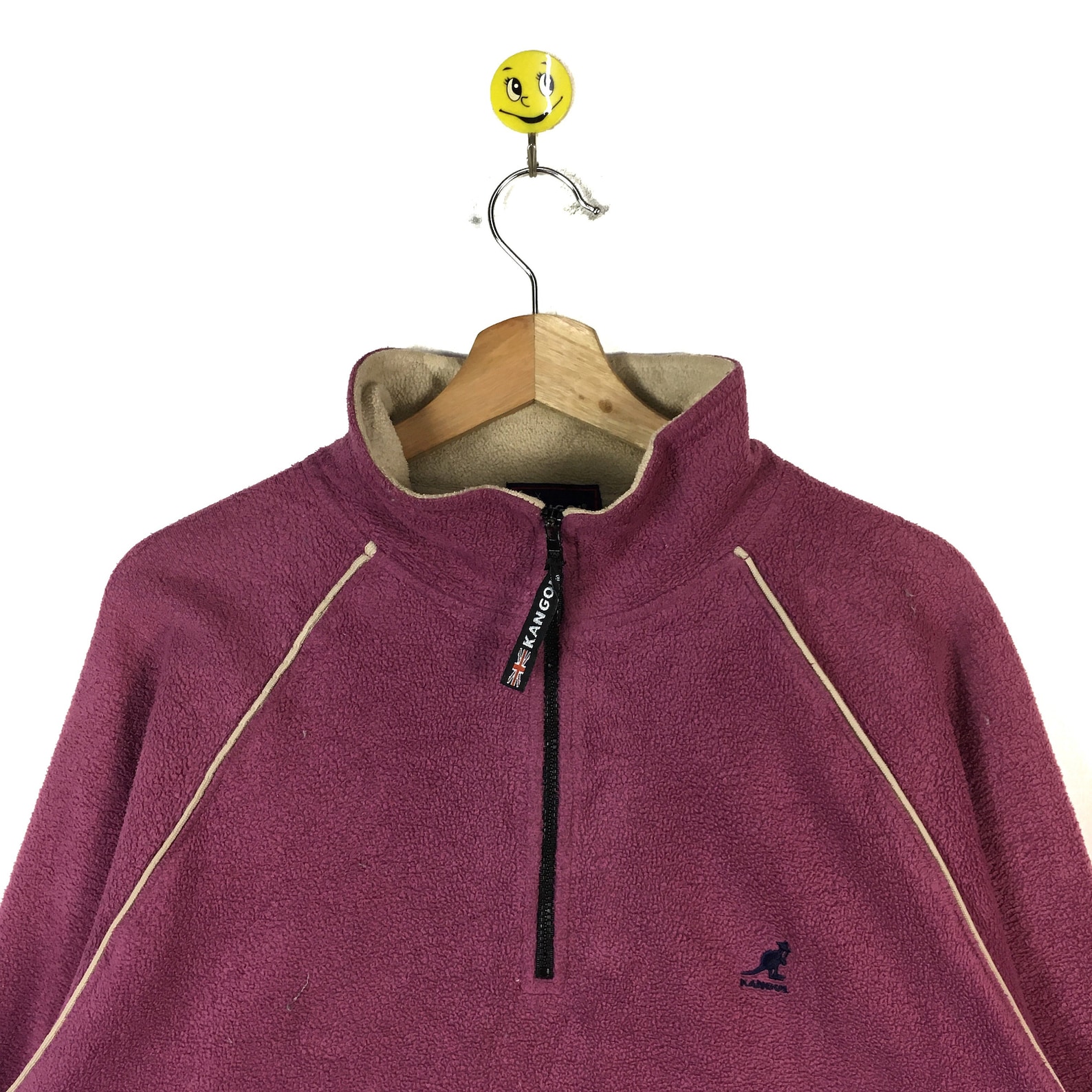 Rare Kangol Sport Fleece Jacket Sweatshirt Kangol Sport Etsy UK