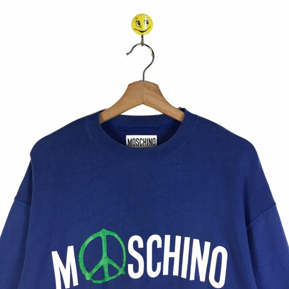Rare!! Moschino sweatshirt Moschino pullover Mosc… - image 2