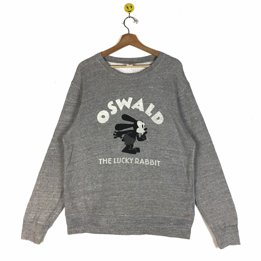 Rare Disney Oswald the Lucky Rabbit Sweatshirt Disney Oswald Pullover